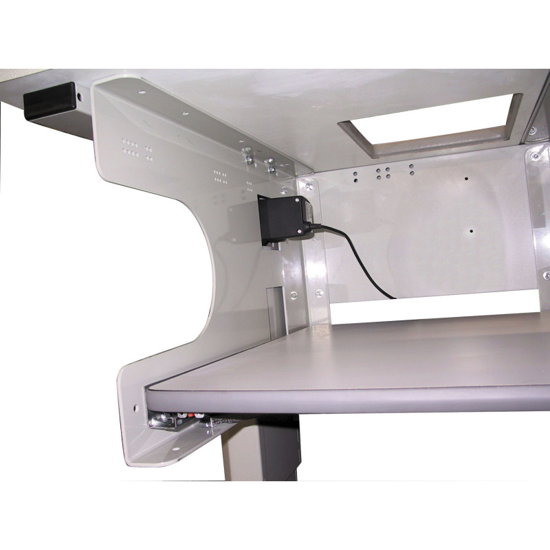 Supports Muraux Extensibles Pour Imprimante - Blanc, Réglables Jusqu'à 480mm - Support Jusqu'à 25kg