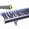 Convoyeur à rouleaux gravitaire PVC largeur 300 mm