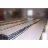 Convoyeur gravitaire à rouleaux libre PVC largeur 650 mm