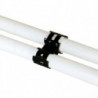 Jonction 2 tubes parallèles 1 tube mobile (I)