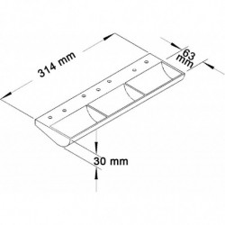 Plan de goulotte