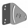 Petite équerre pour fixation tablette à l'avant ou l'arrière des profilés aluminium