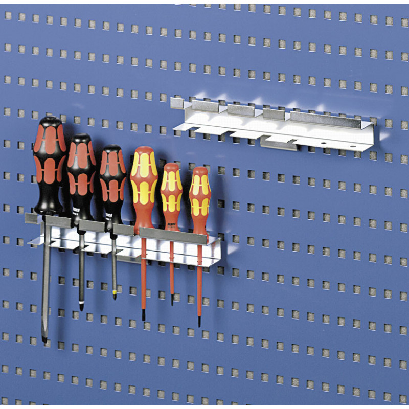 Support 6 tournevis pour panneau perforé