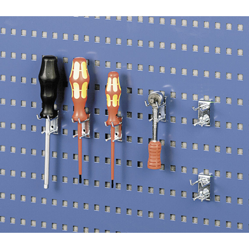 Crochet de suspension de tournevis pour panneau perforé