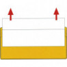 Porte-étiquette magnétique de couleur