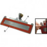 Porte étiquettes kanban sur rail profilé aluminium