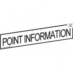 Bandeau "POINT INFORMATION"