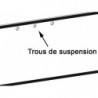 Kit de fixation pour bande signalétique