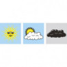 Symbole magnétique météo