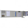 Panneau plein métallique H 400 mm pour profilés aluminium
