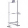 Structure point clean en profilé aluminium