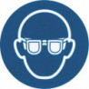 Pictogramme "Port de lunettes obligatoire"