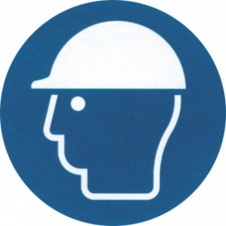 Pictogramme "Port de casque obligatoire"