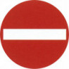 Pictogramme de sécurité "Passage interdit"