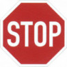 Pictogramme adhésif "Stop"