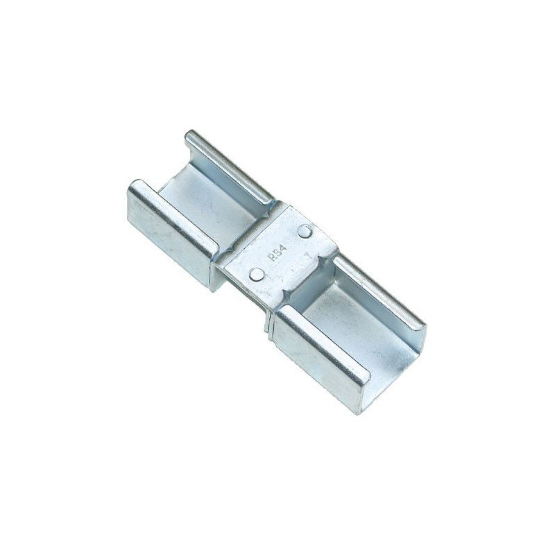 Embouts Pour Rails 2 Voies GARDINIA GE2 - Blanc - 2 Pièces - Installation Sans Vis