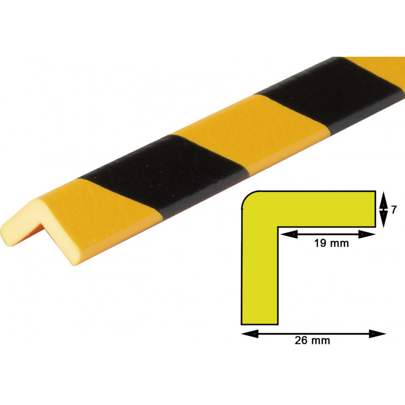 Protection d'angles en élastomère ultra renforcée