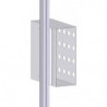 Casier à dossiers vertical pour fixation sur profilé aluminium