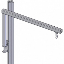 Potence oscillante avec trolley