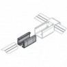 Adaptateur XLean pour rail glissière en PVC et tube lean acier