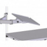 Tablette articulée pour poste de travail tube Lean