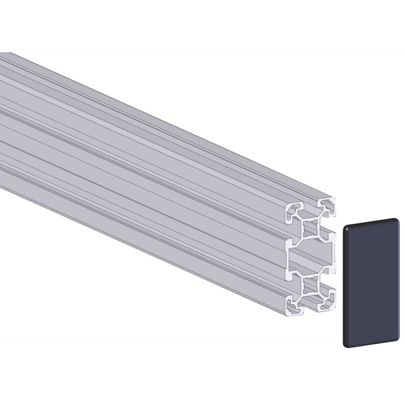 Profilé aluminium 40x80 rainure 10mm Bosch