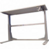 Table de travail à manivelle hauteur ajustable charge 80 kg