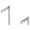 Support éclairage inox pour cadre frontal
