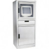Armoire informatique inox d'atelier