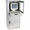 Armoire informatique inox d'atelier