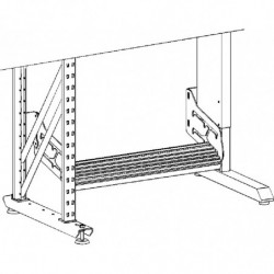 Repose-pied réglable sur postes de travail DP et TP