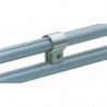 Jonction tube pour maintien 2 tubes alu en parallèle