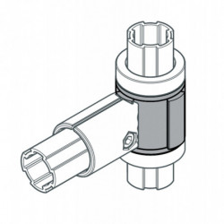 Palier de pivotement pour tubes alu