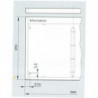 Tableau ESD d'information du poste pour atelier industriel
