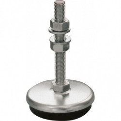Pied amortisseur antivibratoire Ø 68 mm adaptable sur tout type de postes