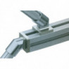 Adaptateur pour raccord du tube Ø 28 sur profilé 40x40