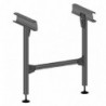 Piétement aluminium pour convoyeur gravitaire largeur RL 852