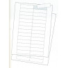 Planches d'étiquettes pour porte-étiquette et carte Kanban