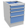 Caisson 4 tiroirs pour atelier