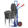Diable porte-chaises support escamotable