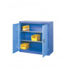 Armoire basse H1000 mm à portes battantes pour atelier industriel