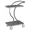 Mini chariot de service design avec 2 tablettes