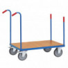 Chariot multifonction avec barres de poussées