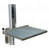 Plateau à rouleaux chargement latéral inox