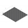 Plateau à billes PVC gris