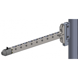 Eperon à galets pour manutention de bobine