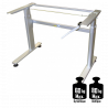 Table de travail à manivelle charge légère 80 kg