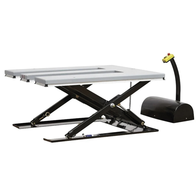 Table élévatrice hydroélectrique extraplate en E