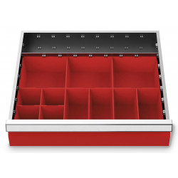 Organisateur de tiroir 450 x 400 mm - 11 godets