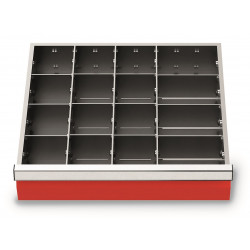 Organisateur de tiroirs 450 x 400 mm - 12 séparateurs